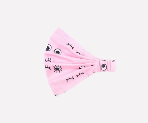 картинка Косынка для девочки Crockid К 8011 розовое облако, глазки от магазина детских товаров ALiSa