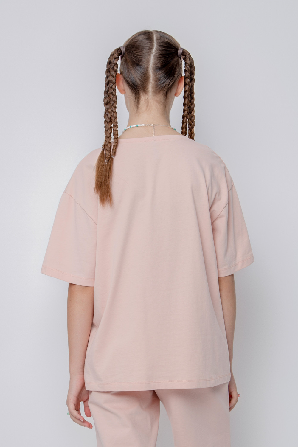 картинка Футболка для девочки Crockid КБ 302093 дымчатая роза от магазина детских товаров ALiSa