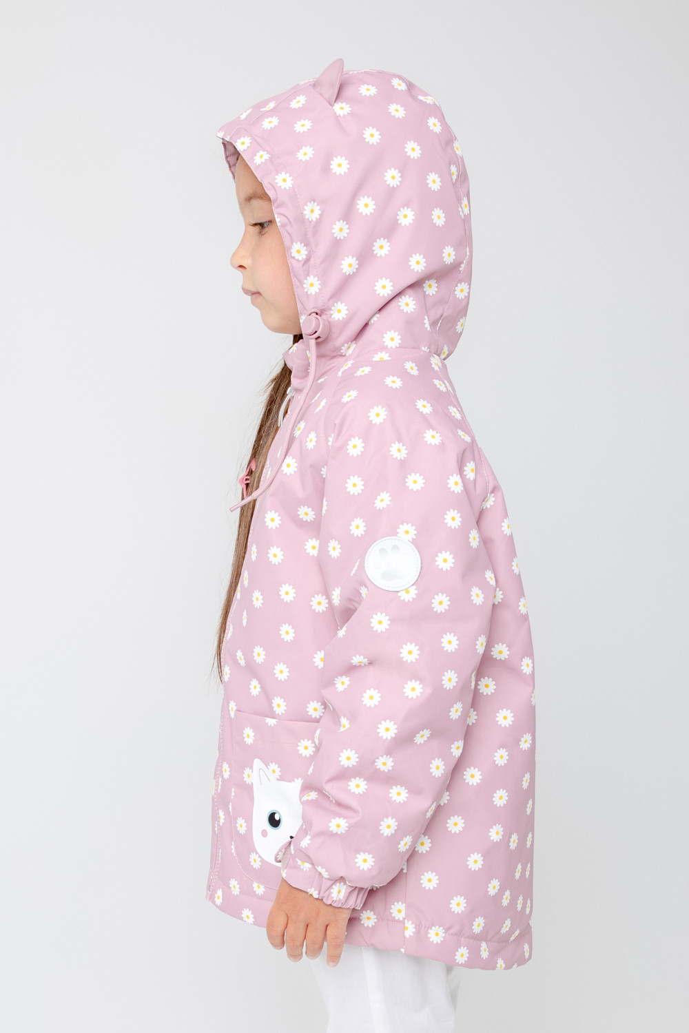 картинка Куртка утепленная для девочки Crockid ВК 32147/н/1 ГР от магазина детских товаров ALiSa