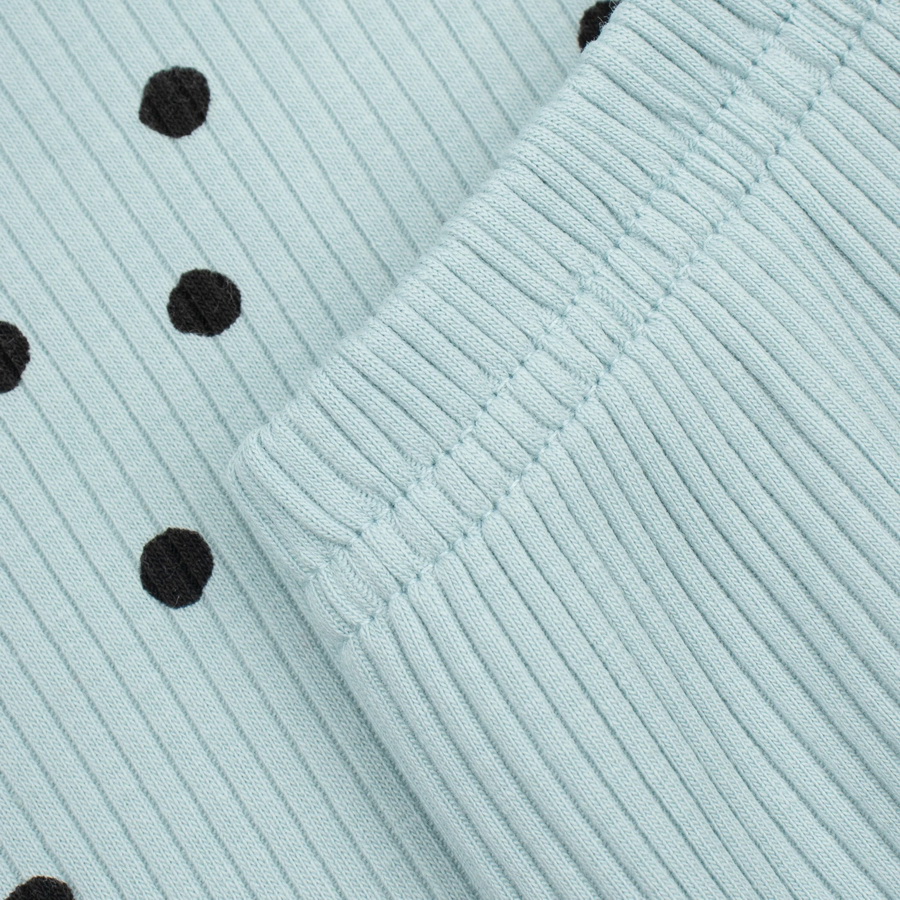 картинка Пижама для девочки YLA 7750400201 Ментол точки от магазина детских товаров ALiSa