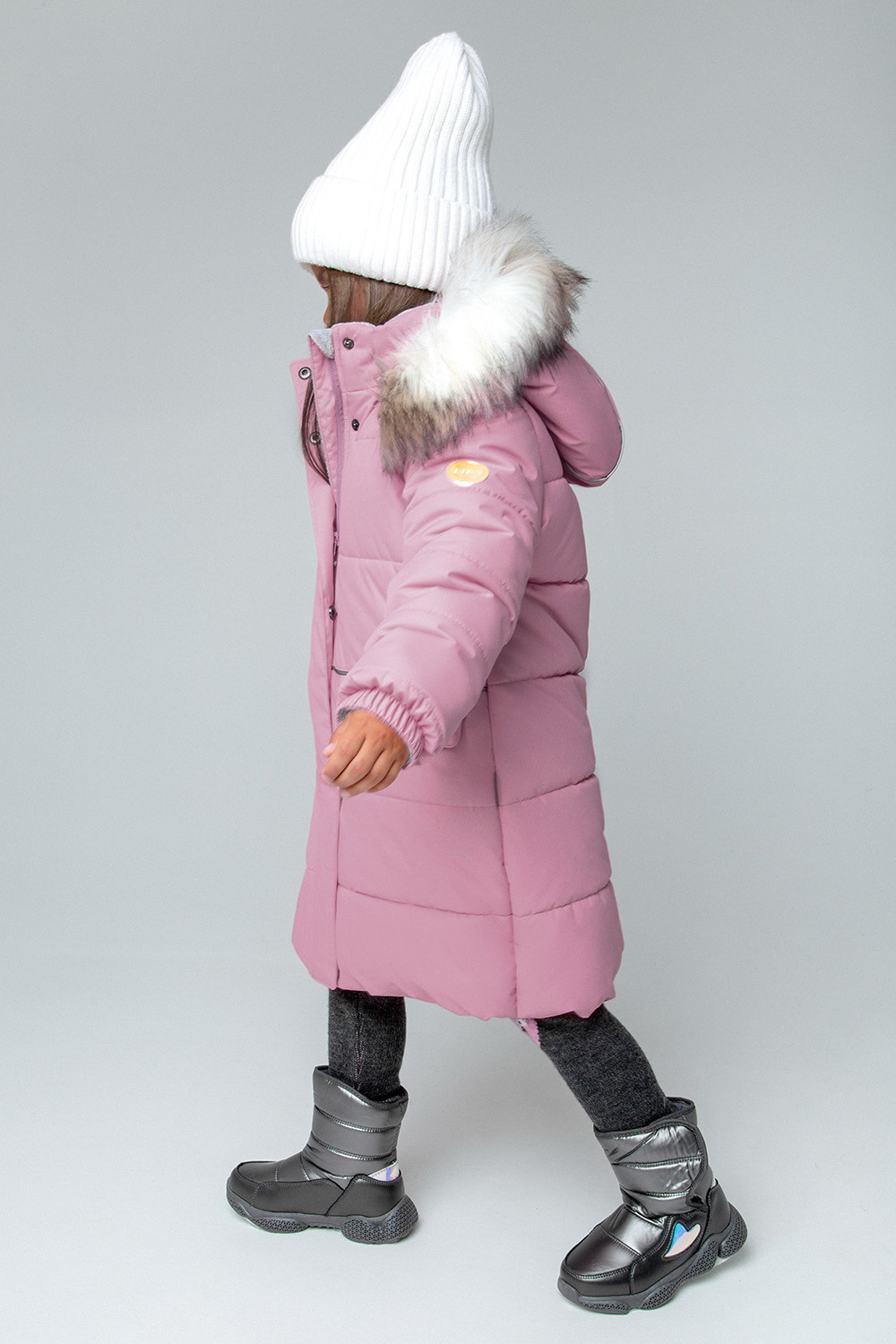 картинка Пальто зимнее для девочки Crockid ВК 38094/2 УЗГ от магазина детских товаров ALiSa
