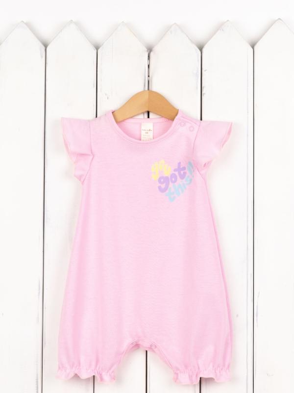 картинка Комбинезон для девочки Baby Boom К397/2-К Светло розовый от магазина детских товаров ALiSa