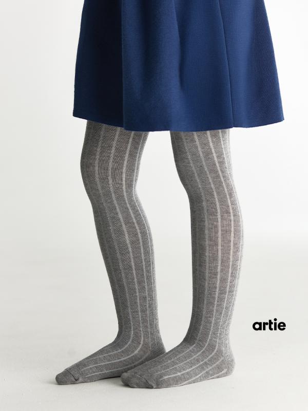картинка Колготки для девочки Artie 2d008 Серый меланж от магазина детских товаров ALiSa