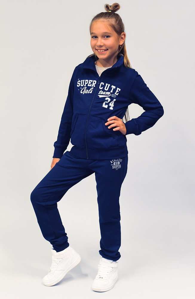 картинка Куртка для девочки Crockid К 300294 глуб. синий1 от магазина детских товаров ALiSa