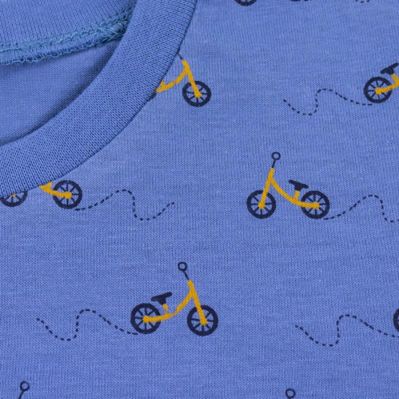 картинка Комплект для мальчика YLA 7752102601 Синий велосипеды от магазина детских товаров ALiSa