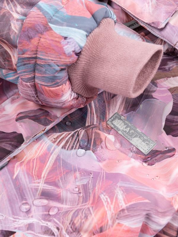 картинка Комплект зимний для девочки NIKASTYLE 7з1224 Кофе орхидея от магазина детских товаров ALiSa