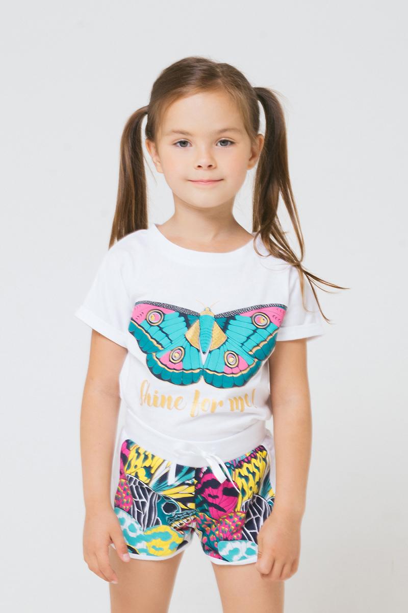 картинка Шорты для девочки Crockid КР 4591 крылья бабочек к239 от магазина детских товаров ALiSa