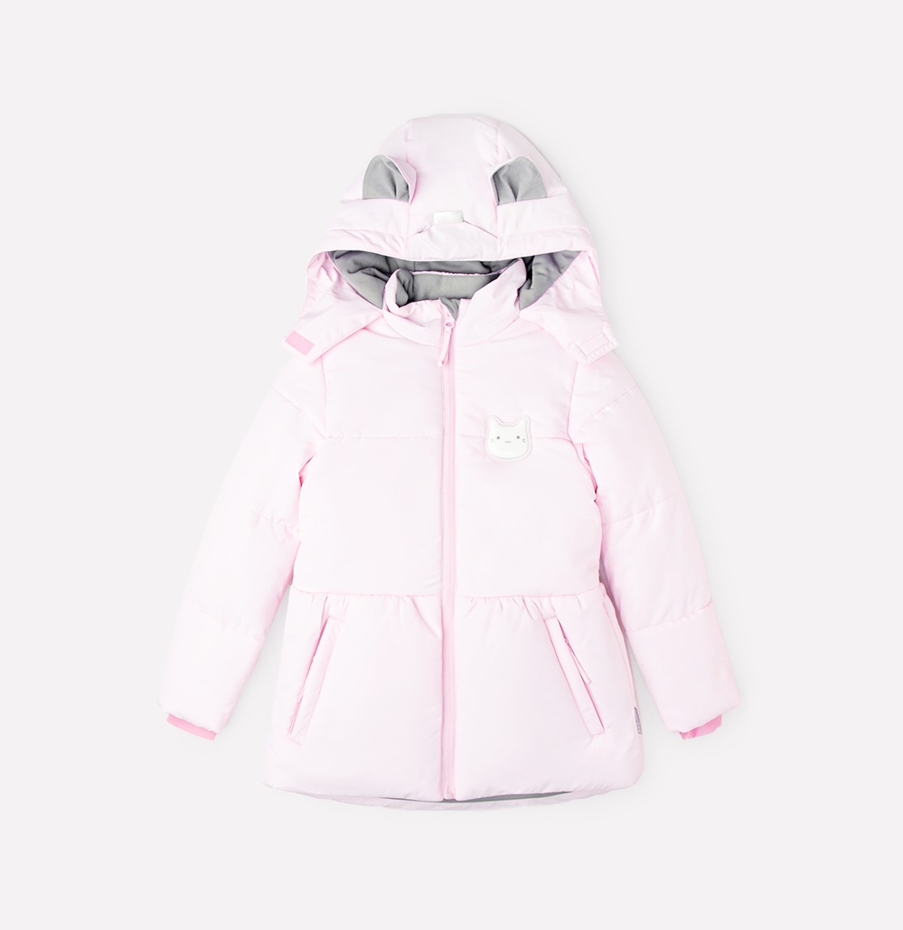 картинка Куртка зимняя для девочки Crockid ВК 38046/1 ГР от магазина детских товаров ALiSa