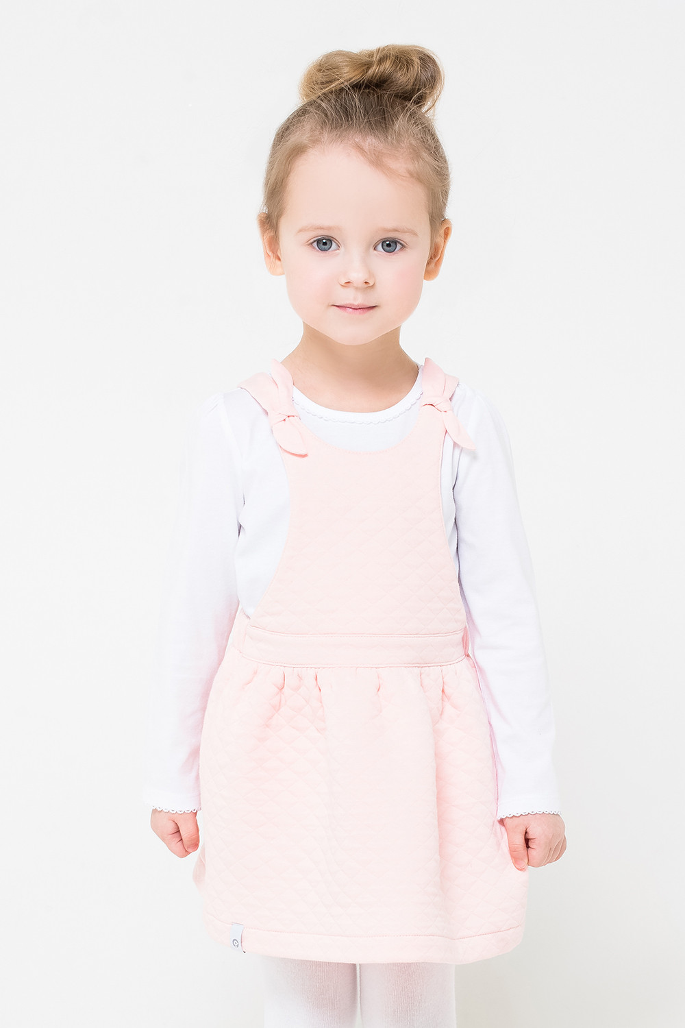 картинка Сарафан для девочки Crockid КР 5622 светло-лососевый к261 от магазина детских товаров ALiSa