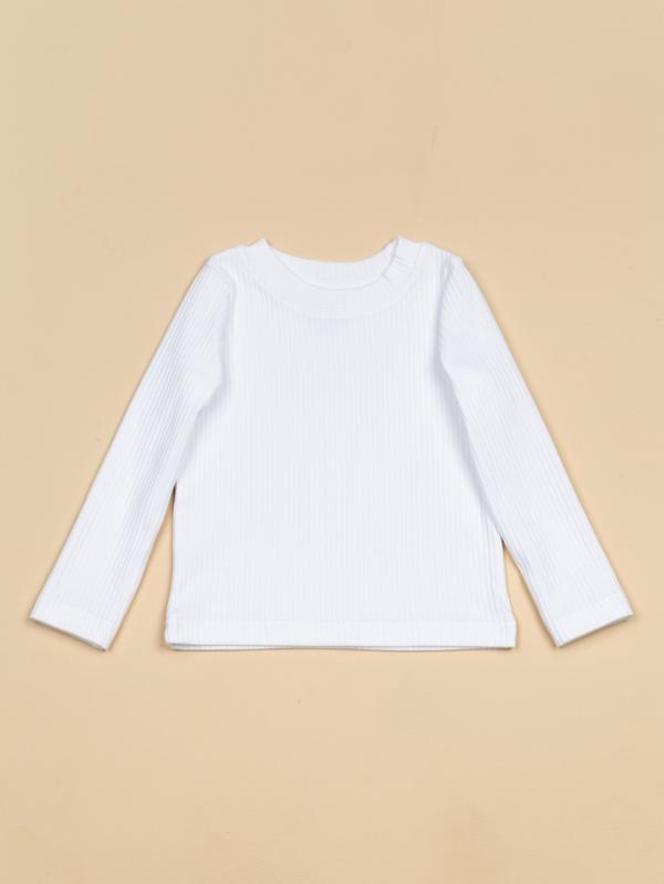 картинка Лонгслив для девочки Baby Boom Ф165/1-К Белый от магазина детских товаров ALiSa