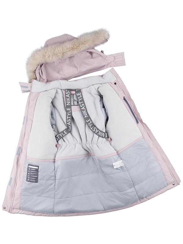 картинка Парка зимняя для девочки NIKASTYLE 5з3824 Пудра от магазина детских товаров ALiSa