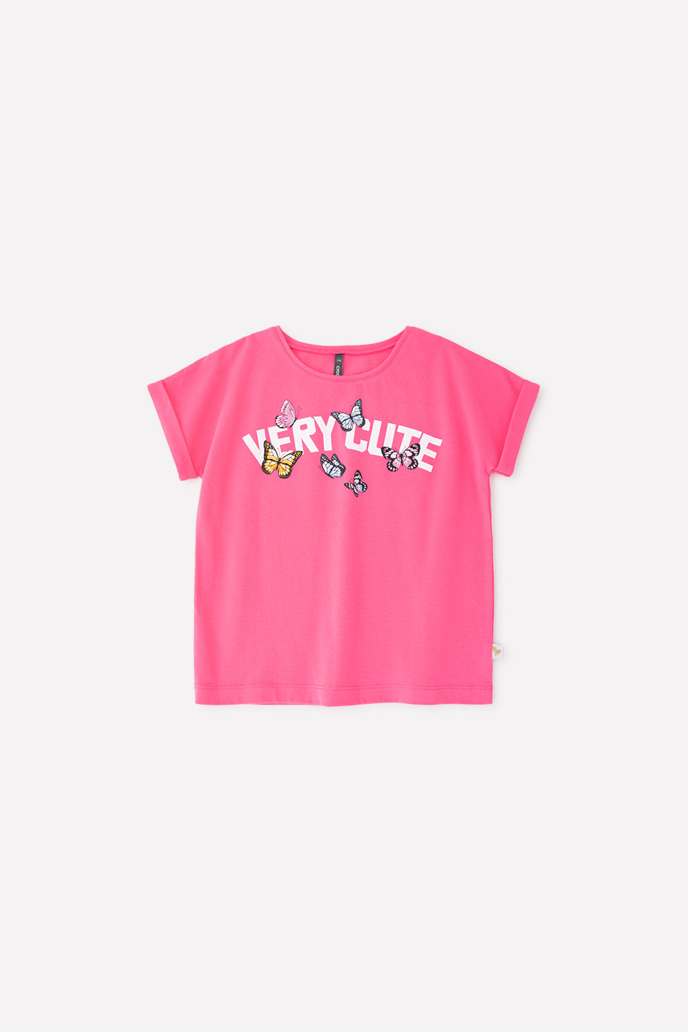 картинка Футболка для девочки Crockid КР 301710 ярко-розовый к340 от магазина детских товаров ALiSa