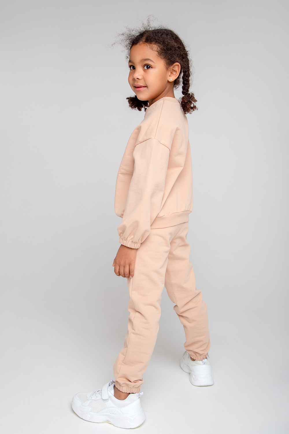 картинка Джемпер для девочки Crockid КР 301877 кунжут к351 от магазина детских товаров ALiSa