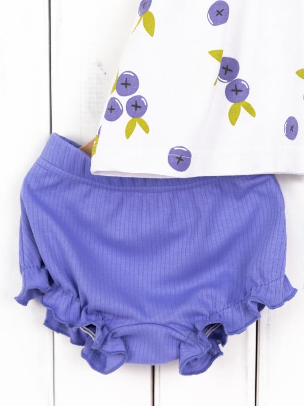 картинка Комплект для девочки Baby Boom КД547/1 я727 Голубика + фиолетовый от магазина детских товаров ALiSa