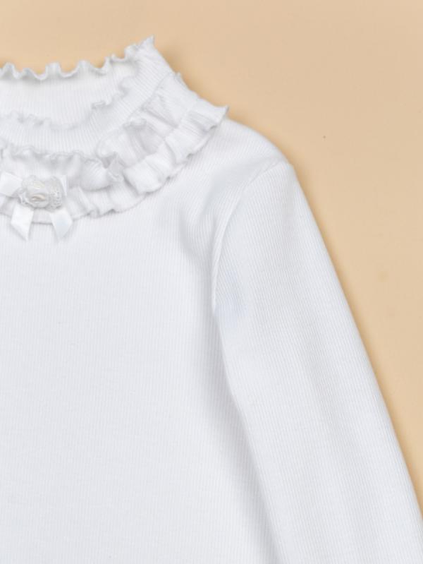 картинка Лонгслив для девочки Baby Boom Ф166/1-К Белый от магазина детских товаров ALiSa