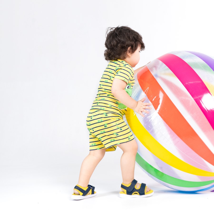 картинка Шорты для мальчика CSNB 70055-30-279 Желтый от магазина детских товаров ALiSa