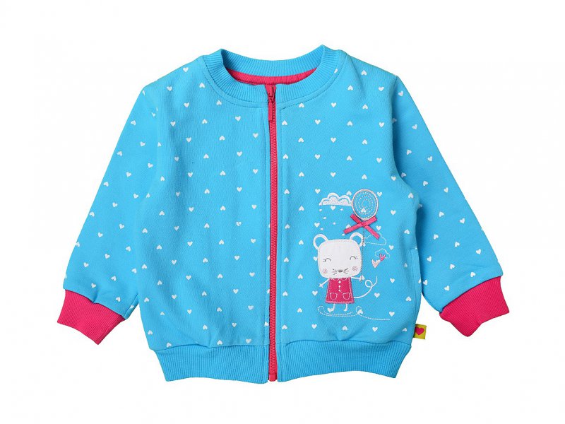 картинка КР 300053 голуб.озеро сердечки к97 куртка для девочки от магазина детских товаров ALiSa