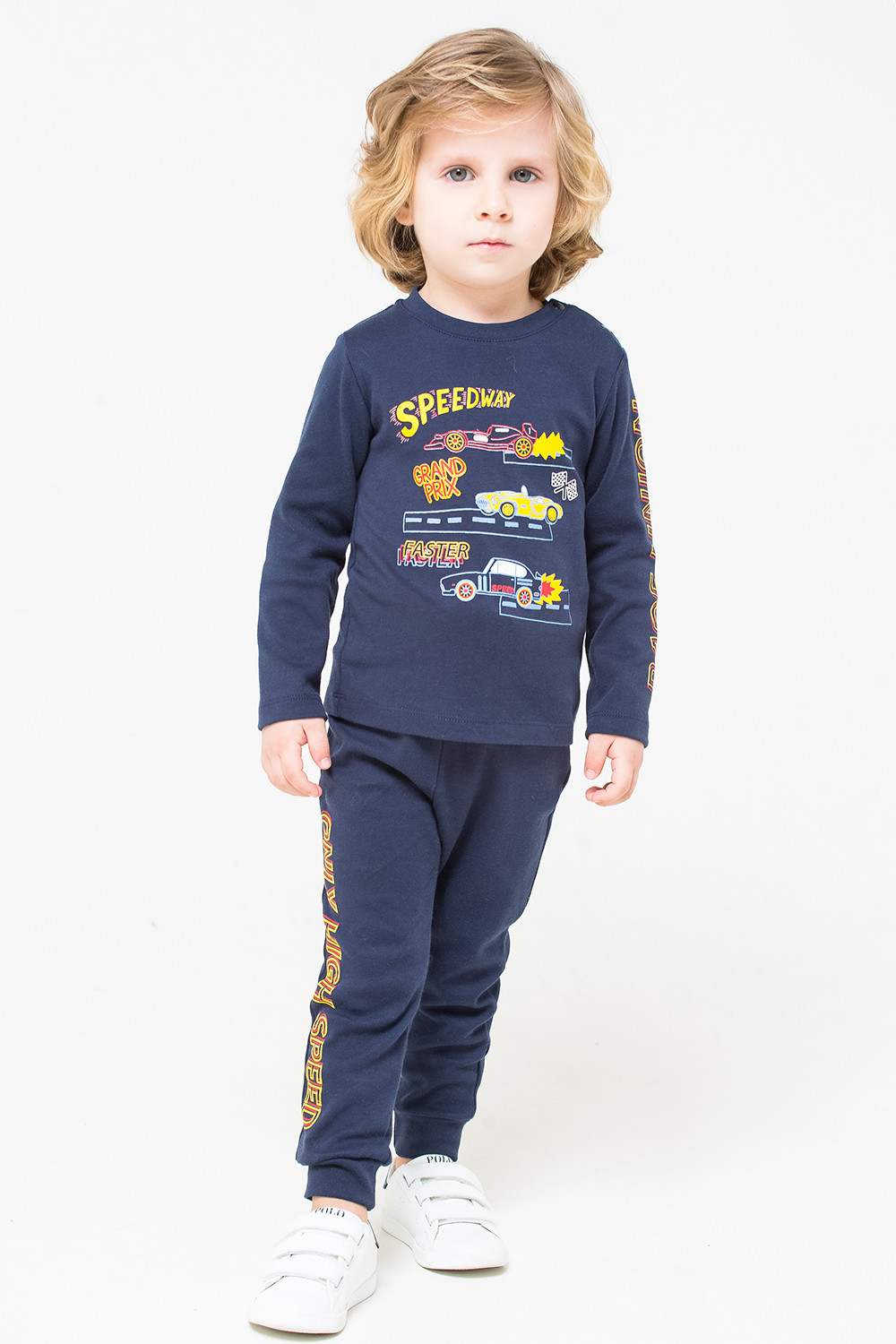 картинка Брюки для мальчика Crockid КР 4856 индиго к254 от магазина детских товаров ALiSa