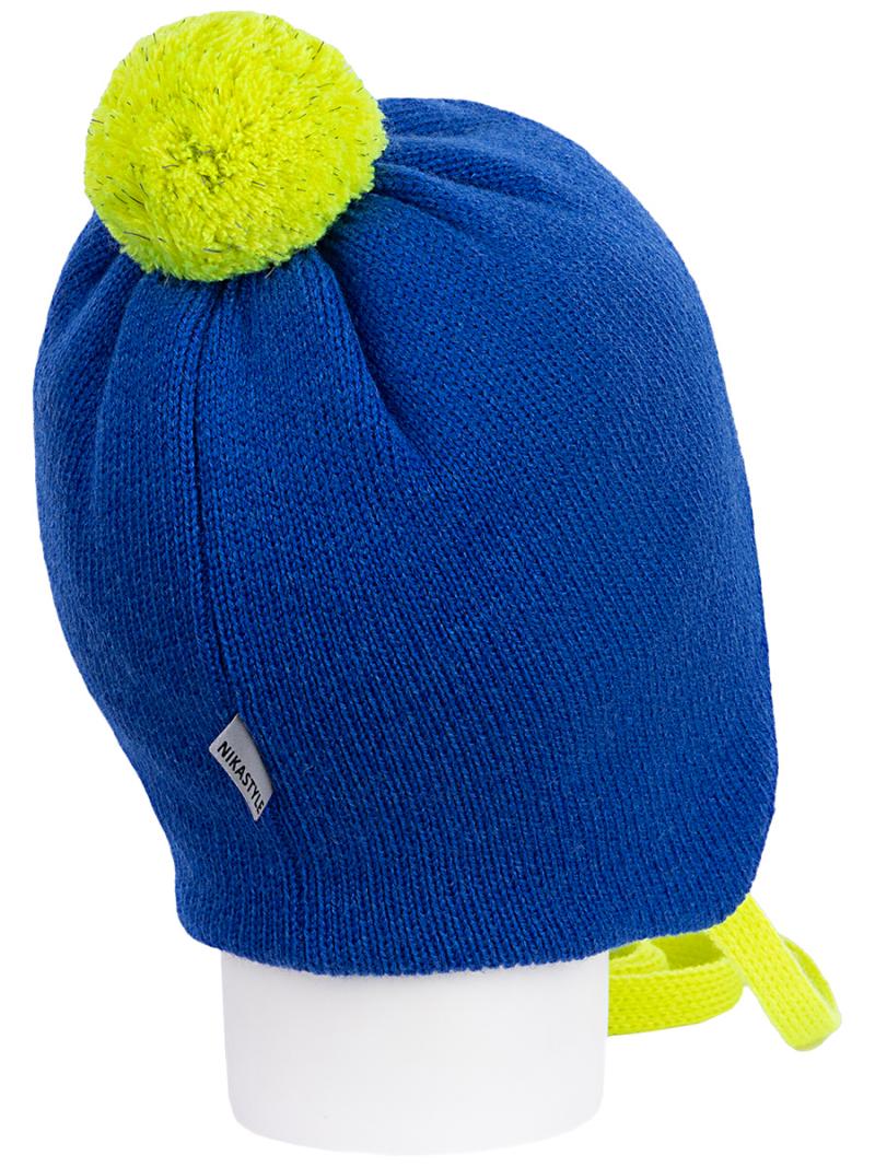 картинка Шапка утепленная для мальчика NIKASTYLE 11з13123 ультрамарин от магазина детских товаров ALiSa
