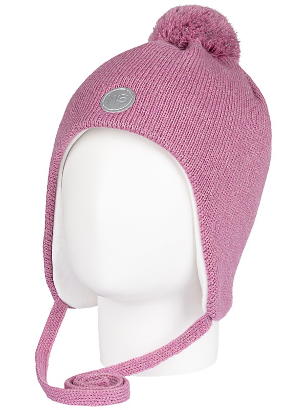 картинка Шапка утепленная для девочки NIKASTYLE 11з15424 Орхидея от магазина детских товаров ALiSa