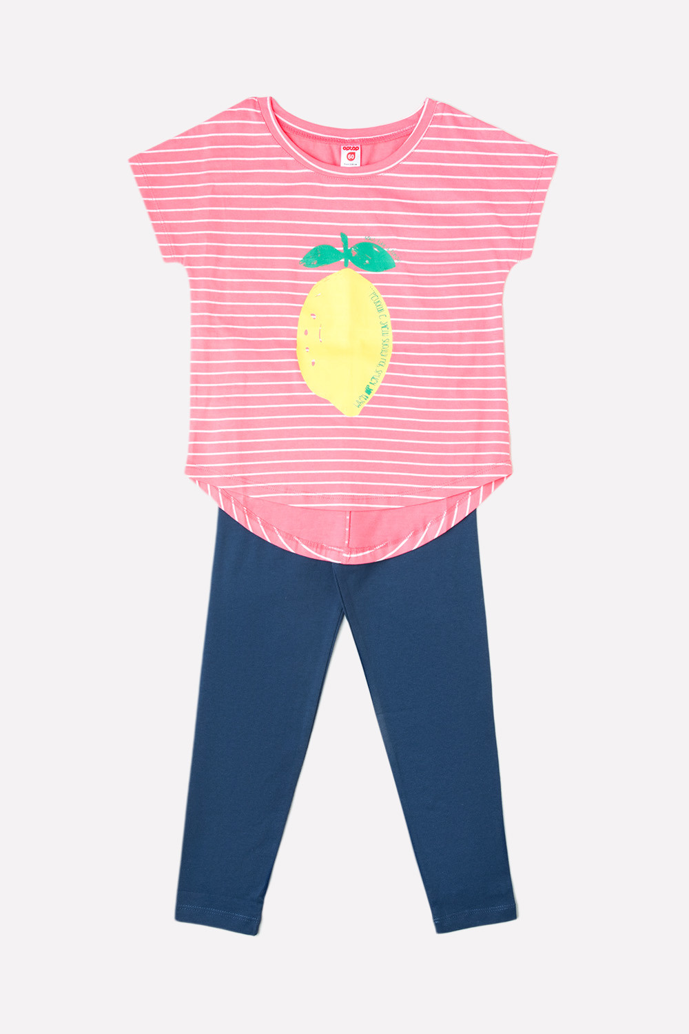 картинка Комплект для девочки Crockid К 2669 леденец полоска + ультрамарин от магазина детских товаров ALiSa
