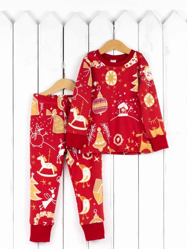 картинка Пижама детская Baby Boom КД333/18-И Новогодние подарки от магазина детских товаров ALiSa