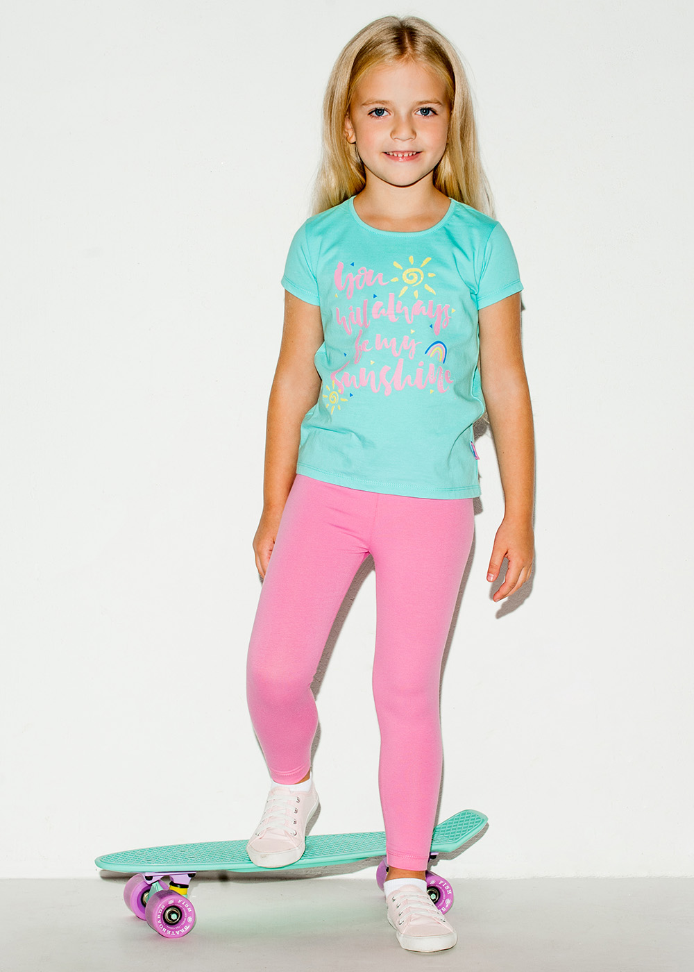 картинка Бриджи для девочки Crockid К 4074 лососево розовый1 к103 от магазина детских товаров ALiSa