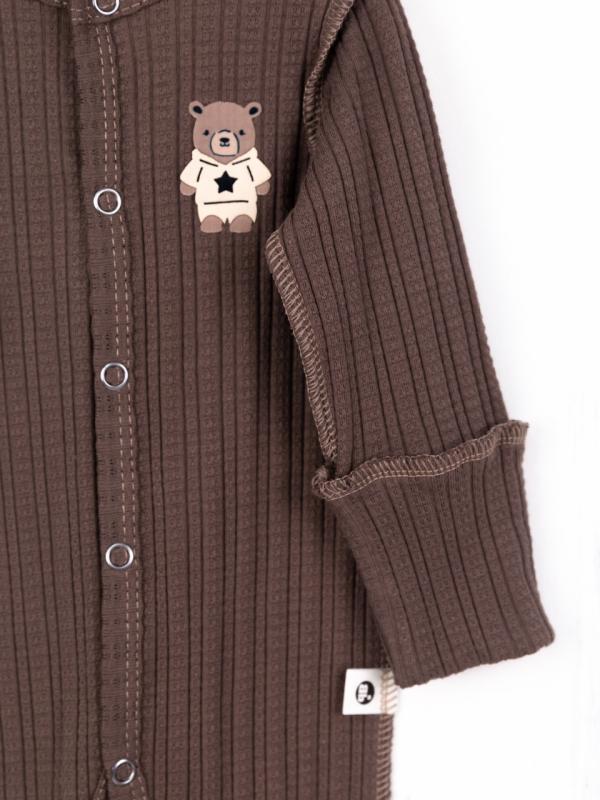 картинка Комплект детский Baby Boom КН153/2-Р Ажурная рибана Кофе я734 от магазина детских товаров ALiSa