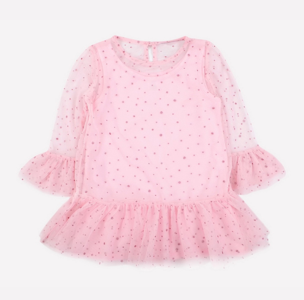 картинка Платье для девочки Crockid К 5578 нежно-розовый от магазина детских товаров ALiSa