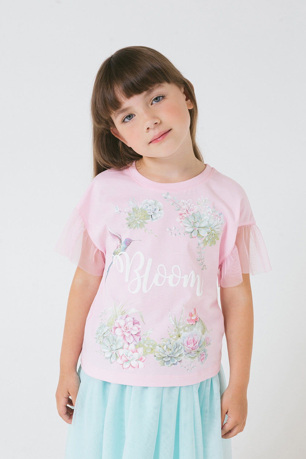 картинка Блузка для девочки Crockid КР 300929 розовое облако к251 от магазина детских товаров ALiSa