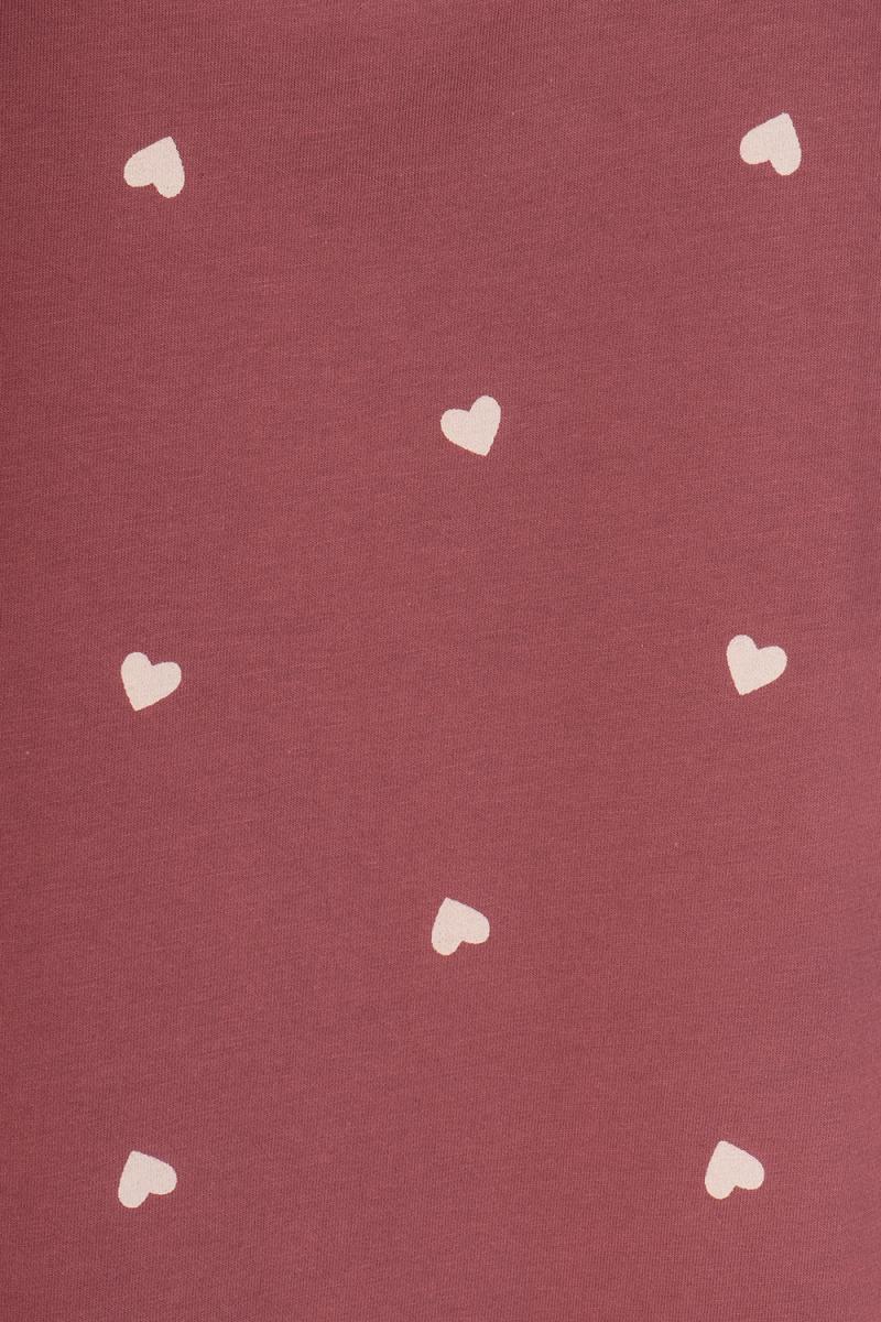 картинка Сорочка для девочки Crockid К 1176 шоколадный десерт, сердечки от магазина детских товаров ALiSa