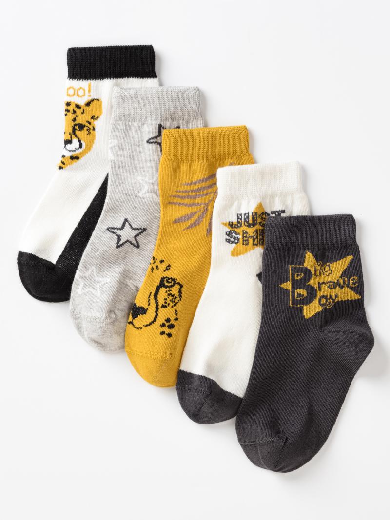 картинка Носки детские Artie 5 пар AR 5-3m870 Черный от магазина детских товаров ALiSa