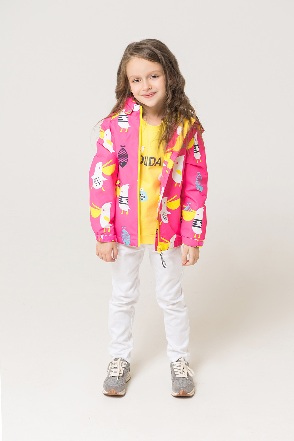 картинка Куртка ветровочная для девочки Crockid ВК 32061/н/3 ГР от магазина детских товаров ALiSa