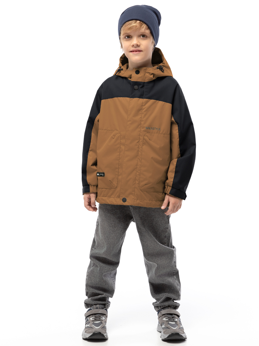 картинка Ветровка для мальчика NIKASTYLE 4л5125 Кэмел от магазина детских товаров ALiSa