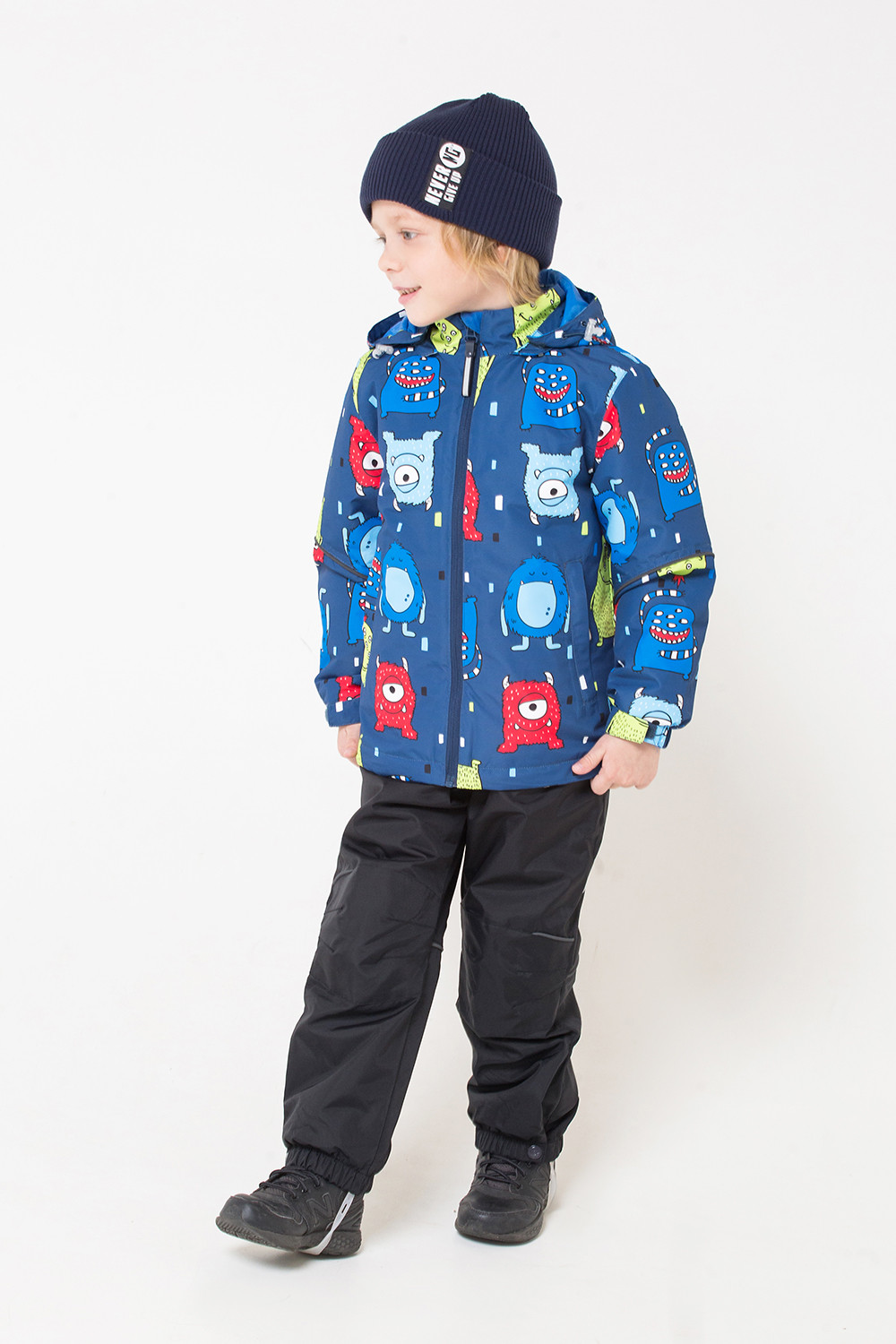 картинка Куртка демисезонная утепленная для мальчика Crockid ВК 30080/н/3 ГР от магазина детских товаров ALiSa