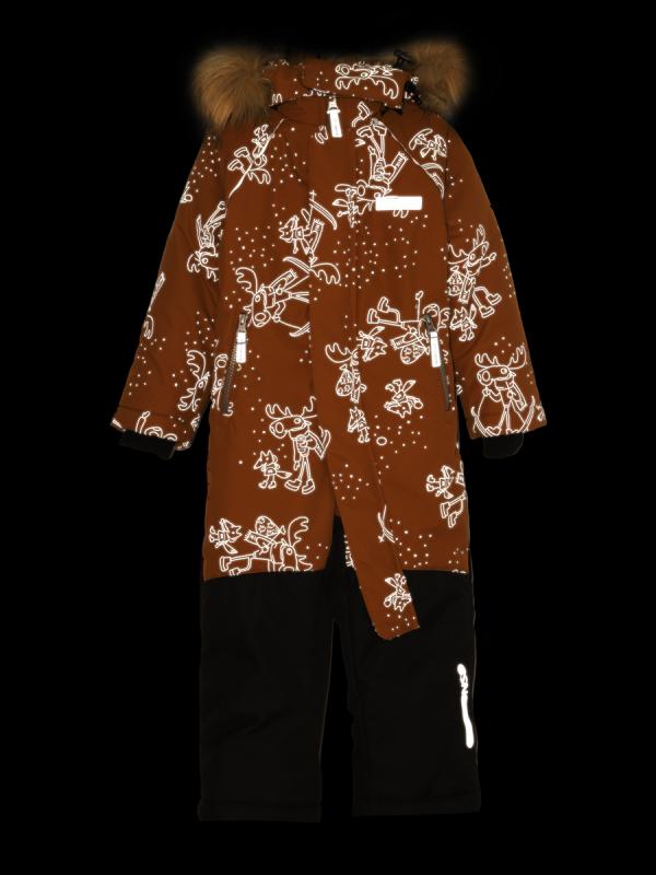 картинка Комбинезон для мальчика NIKASTYLE 8з0325 Кэмел Черный от магазина детских товаров ALiSa