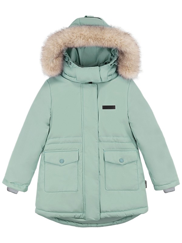 картинка Куртка зимняя для девочки NIKASTYLE 4з3624 Полынь от магазина детских товаров ALiSa