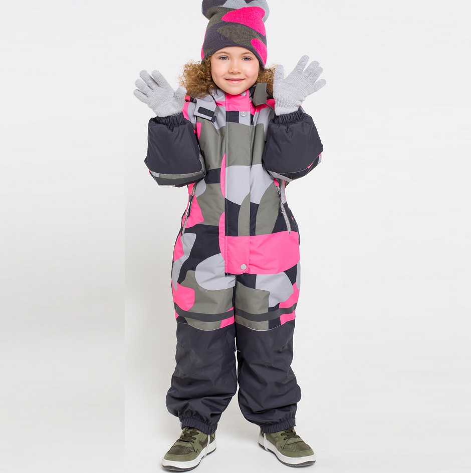 картинка Комбинезон зимний для девочки Crockid ВК 60020/н/6 БЮ от магазина детских товаров ALiSa