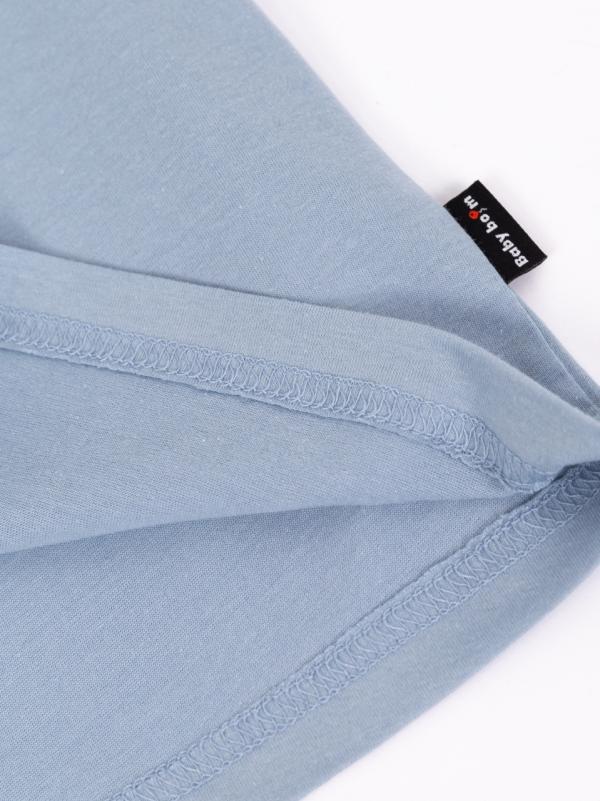 картинка Футболка для мальчика Baby Boom Ф90/7-К Серо-голубой от магазина детских товаров ALiSa