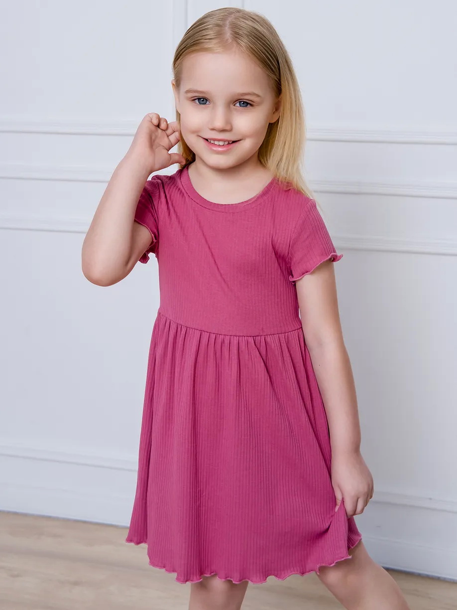 картинка Платье для девочки Youlala 1674700101 Бордо от магазина детских товаров ALiSa