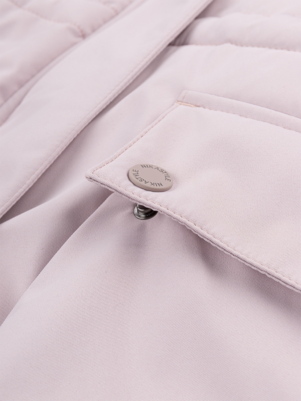 картинка Парка зимняя для девочки NIKASTYLE 5з3824 Пудра от магазина детских товаров ALiSa