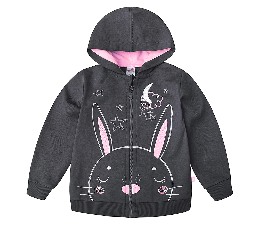 картинка Куртка для девочки Crockid КР 300342 темно-серый3 к161 от магазина детских товаров ALiSa
