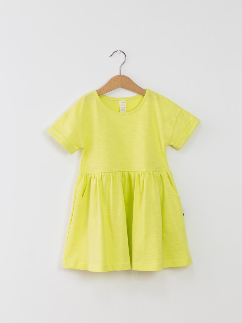 картинка Платье для девочки Baby Boom С156/10-К Лимон от магазина детских товаров ALiSa