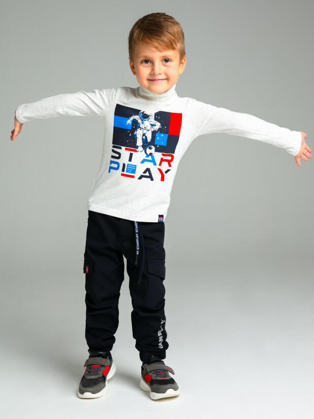 картинка Водолазка трикотажная для мальчика PL 32312026 п201 от магазина детских товаров ALiSa