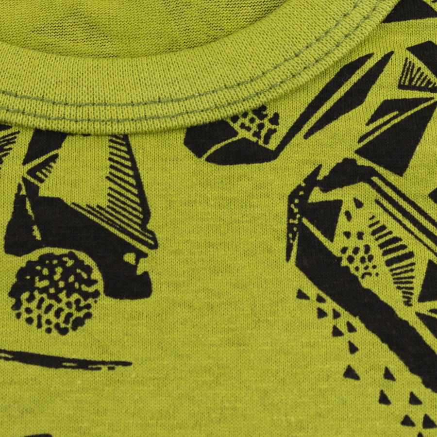 картинка Пижама для мальчика YLA 0936102203 Хаки экскаваторы от магазина детских товаров ALiSa