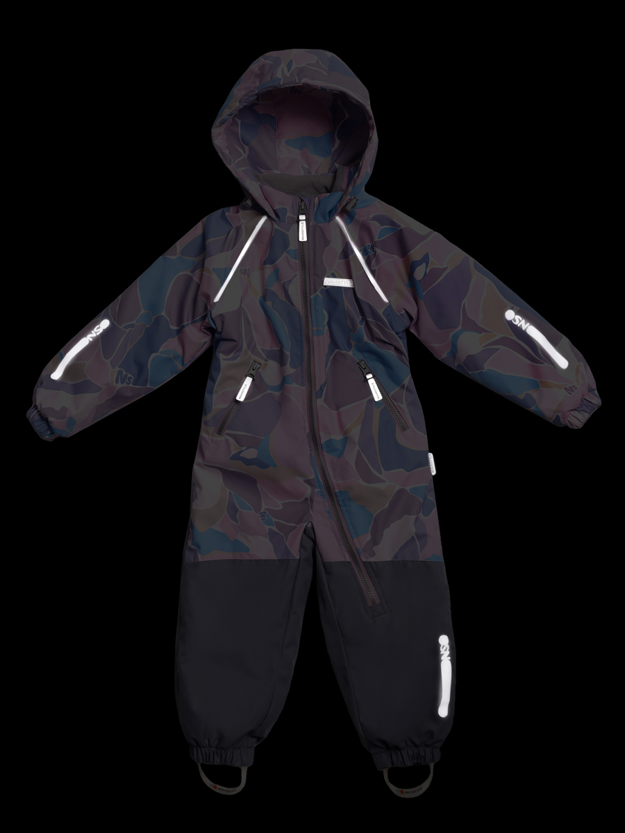 картинка Комбинезон утеплённый для девочки NIKASTYLE 8м1025 Розовый серый от магазина детских товаров ALiSa