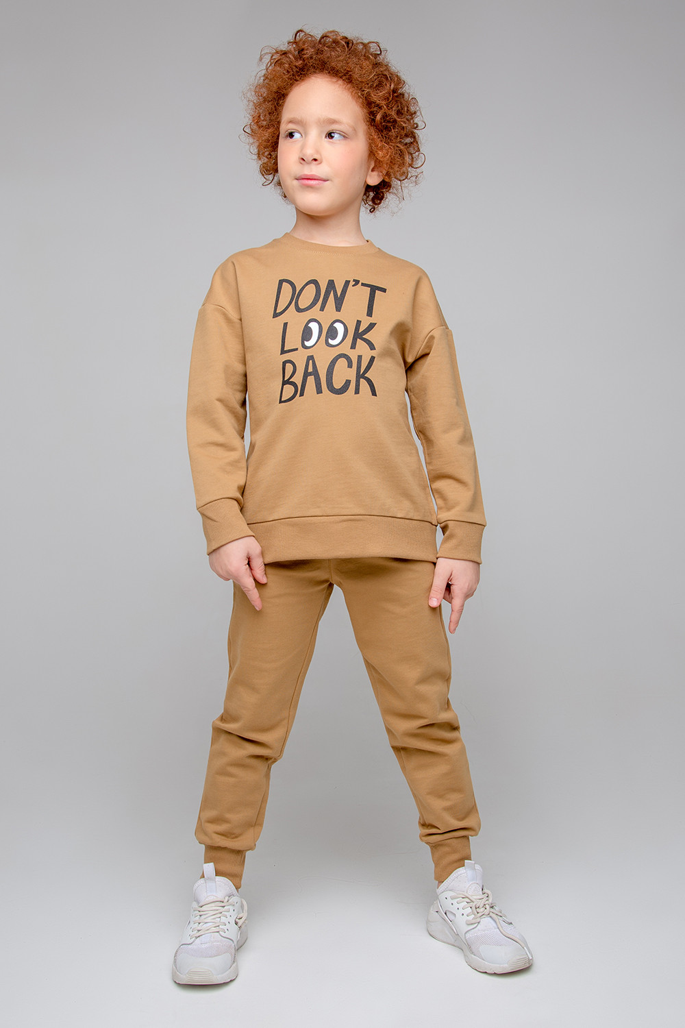 картинка Брюки для мальчика Crockid КР 400464 коричневый хаки к352 от магазина детских товаров ALiSa