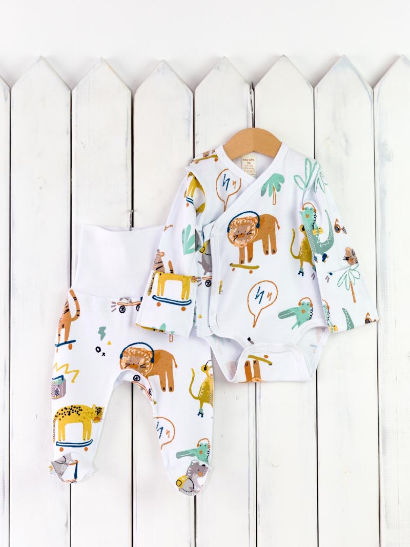 картинка Комплект детский Baby Boom КН124/1-И Звери от магазина детских товаров ALiSa