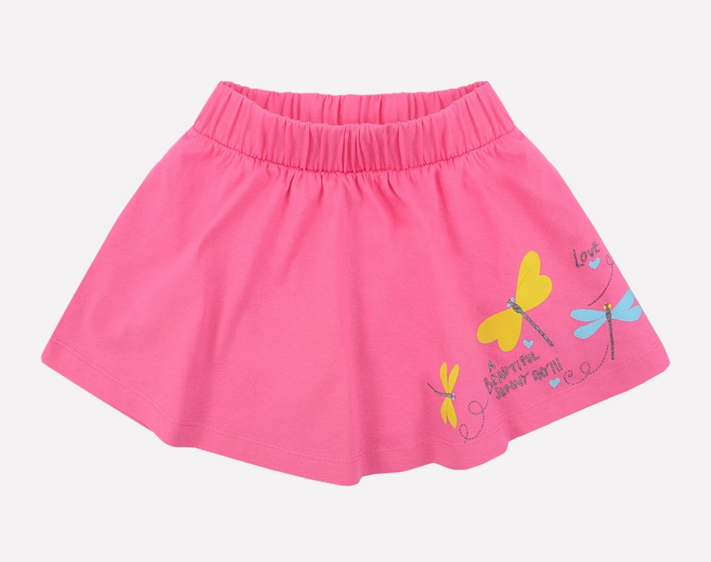 картинка Юбка для девочки Crockid К 7097 ярко-розовый от магазина детских товаров ALiSa