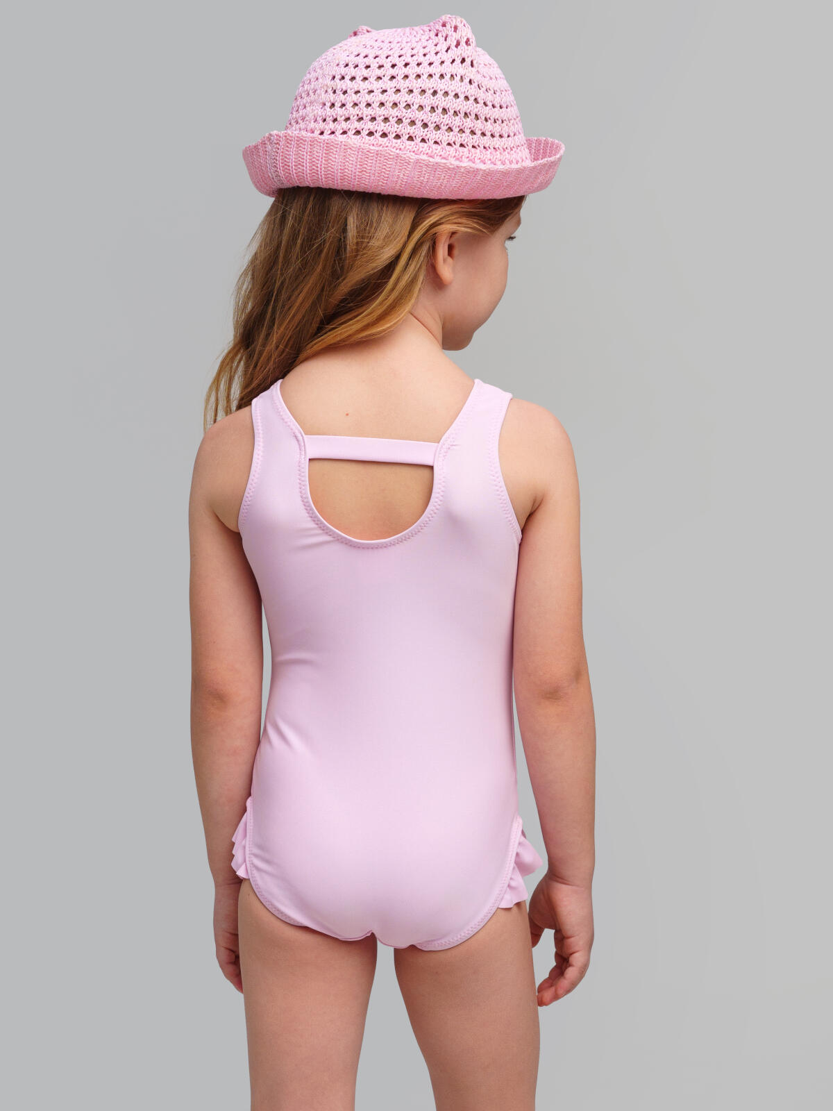 картинка Купальник для девочки PL 12522406 Светло-розовый от магазина детских товаров ALiSa